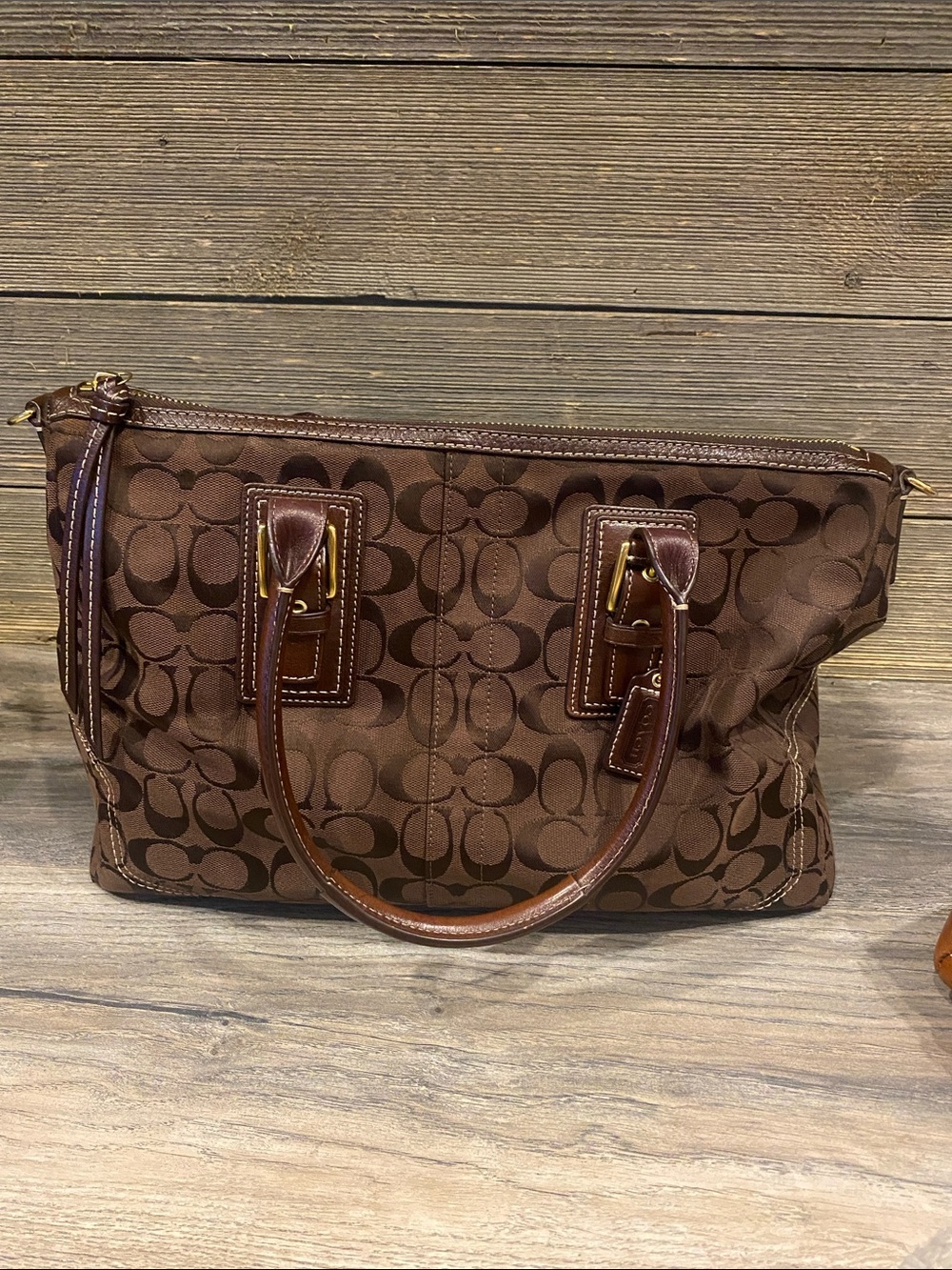 Authentic coach purse